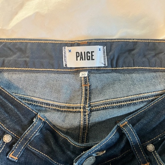 Paige Skyline Straight denim jeans, size 30 - Picture 11 of 14